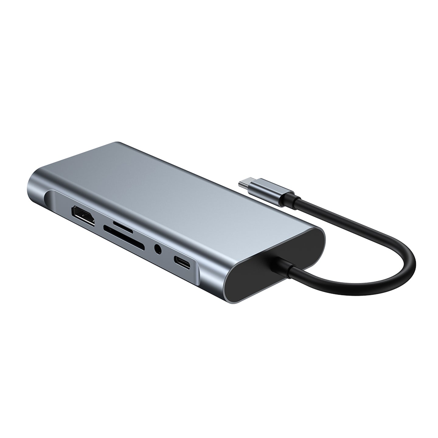 Type-c HUB For PC 11 In 1 Multi Splitter HD Output  Multifunctional USB 3.0 Dock