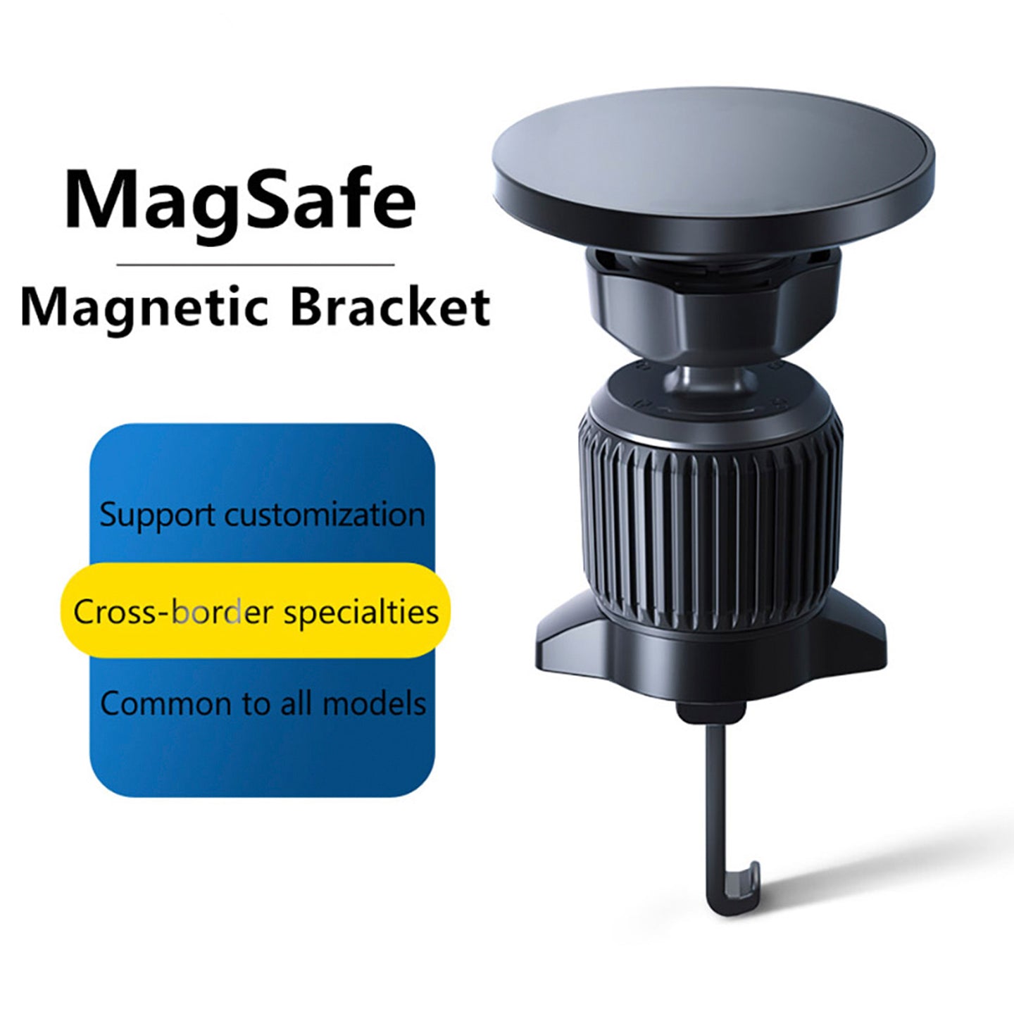 Magsafe Magnetic Car Phone Holder Air Outlet For Apple 12 13 14 15 16 17 Pro Max