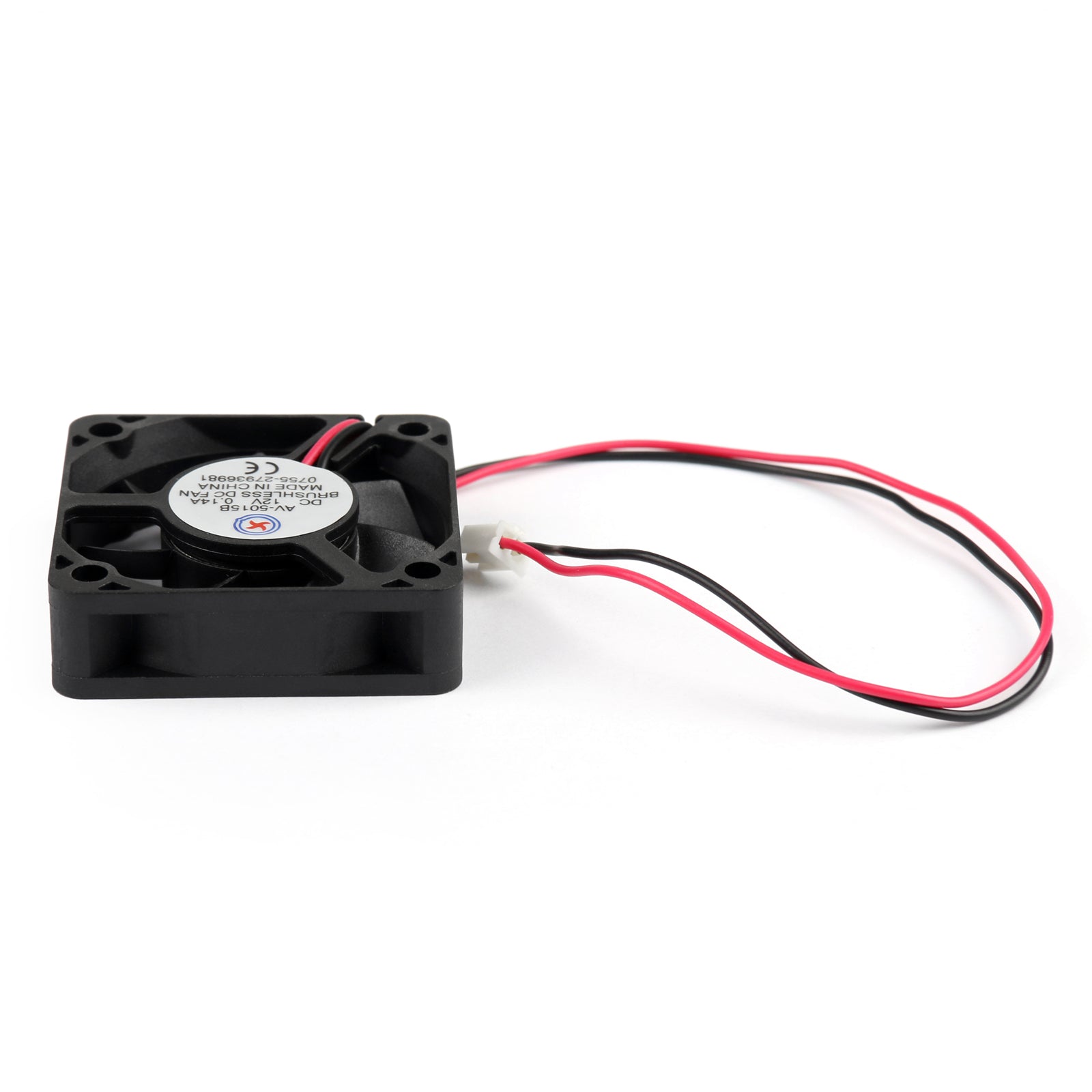 1Pcs DC Brushless Cooling PC Computer Fan 12V 5015B 50x50x15mm 0.14A 2 Pin Wire