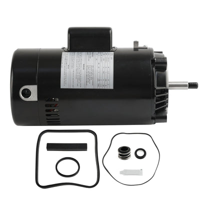 2HP Pool Pump Motor SP2615X20 UST1202 – Replacement for Hayward Super Pump with GO-KIT-3