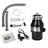 3/4 HP Continuous Feed Garbage Disposal, 2800 RPM DC Motor with Wireless Switch for Kitchen Sink Waste