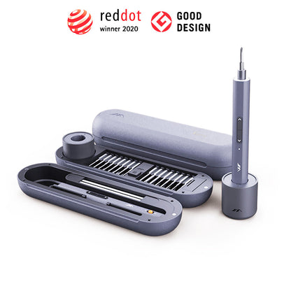 Mini Electric Screwdriver 360?? Shadowless Built-in LED Lights 30 Magnetic Drill Bits