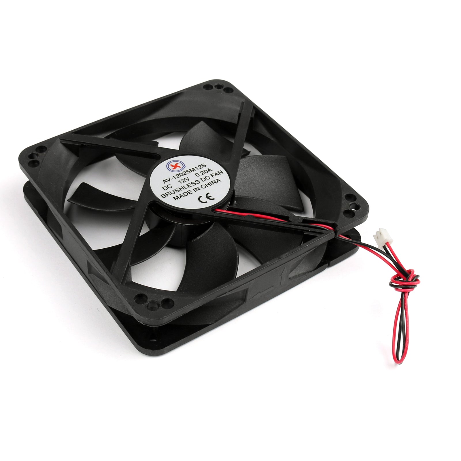 10PCS DC Brushless Cooling PC Computer Fan 12V 12025s 120x120x25mm 0.2A 2 Pin