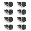 8PCS SCI R3-11 Panel Mount Chassis Fuse Holder For 5x20mm Glass Fuses 10A 250V