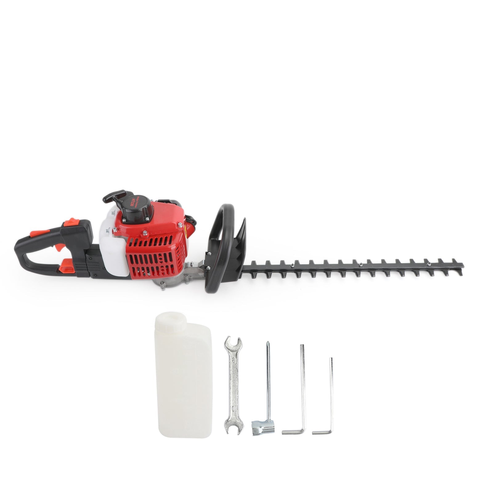 24inch Double Sided Blade 26cc Gas Hedge Trimmer Recoil Gasoline Trim Blade