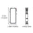 Utility Frame Case Cage for Insta360 X5 Protective Case Quick Release Adapter