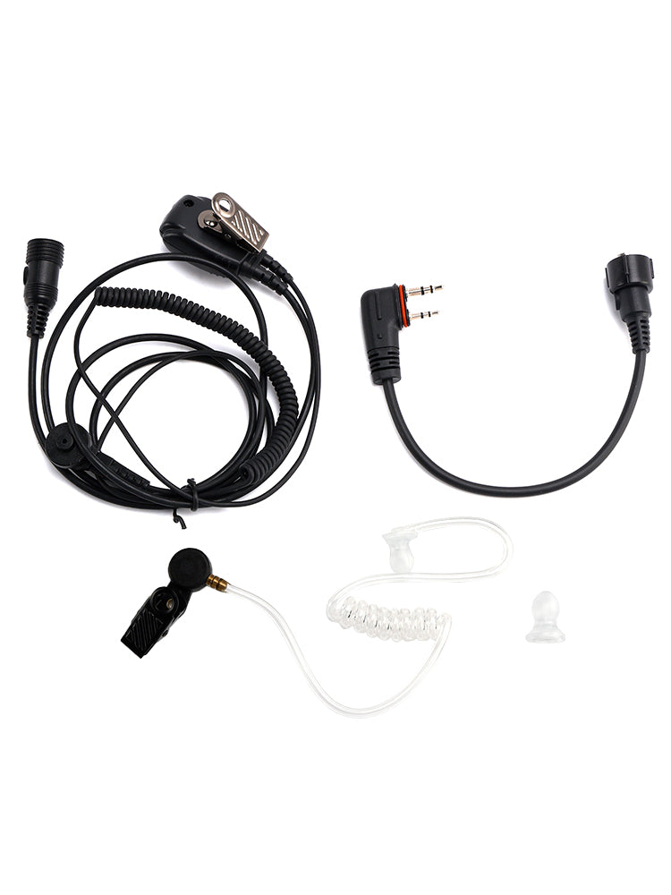 102B Transparent Air Tube Earphone A24 Conversion Line For ICOM A25CE A25N A24