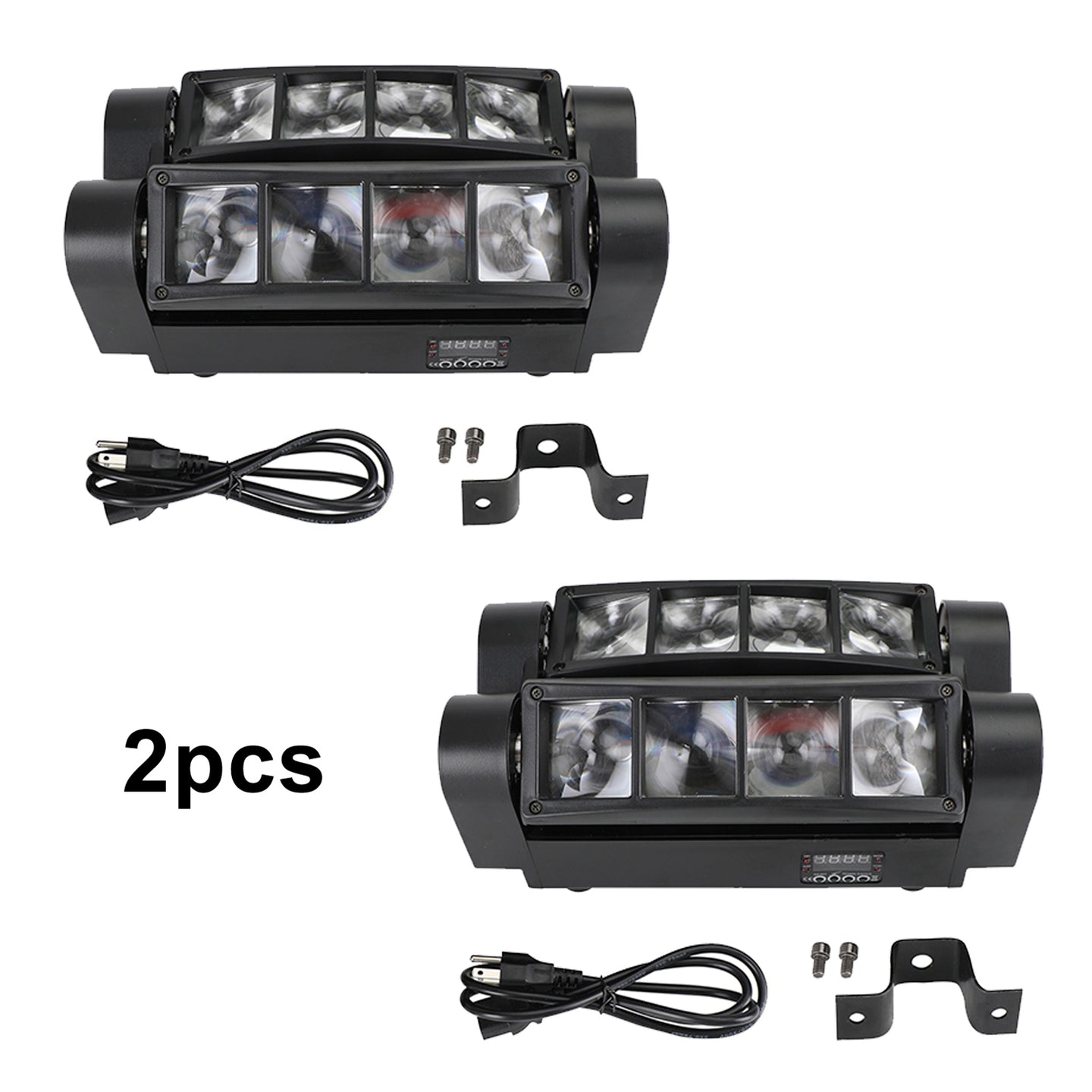 1/2/4/6/8 Pcs Beam Zoom Moving Head Stage Lighting Beam DMX Party DJ Lighting (Copy)