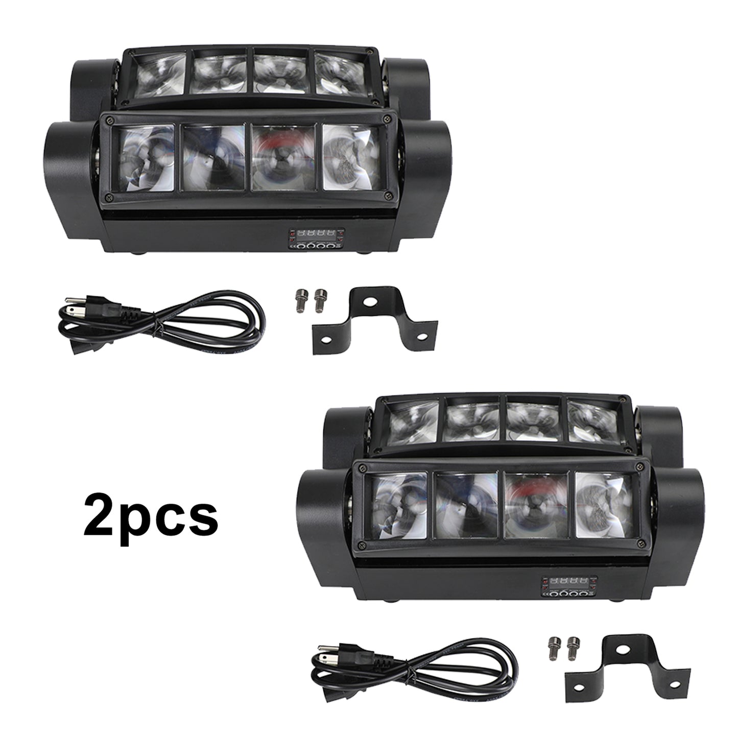 1/2/4/6/8 Pcs Beam Zoom Moving Head Stage Lighting Beam DMX Party DJ Lighting