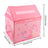 Large Pink Princess Castle Play Tent for Girls, Kids Indoor & Outdoor Playhouse