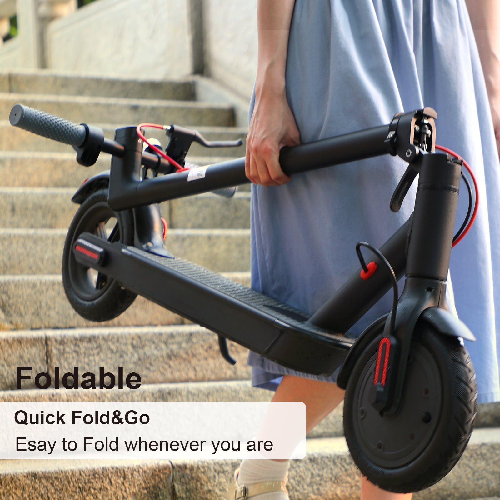 8.5 inch Folding E-Scooter App 350W 35KM Range 30km/h Commute (Copy)