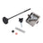 14" Bandsaw Upper Wheel Tension Assembly for Delta, Powermatic, Ridgid, Complete Kit with Bearings & Nut