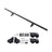Rolling Library Sliding Ladder Hardware Kit with Brake 3.3FT Round Tube