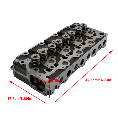 Complete Cylinder Head with Valves for Kubota V2203, V2203T, V2203E & V2203B Non-Direct Injection Engines