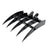 Mini Excavator Rake Attachment for 25mm Pins, 90mm Centers & 90mm Span, for Land Clearing & Root Removal