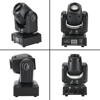 1/2/4 Pcs Moving Head 8Gobo Stage Lighting RGBW LED DJ DMX Beam Bar Party Light