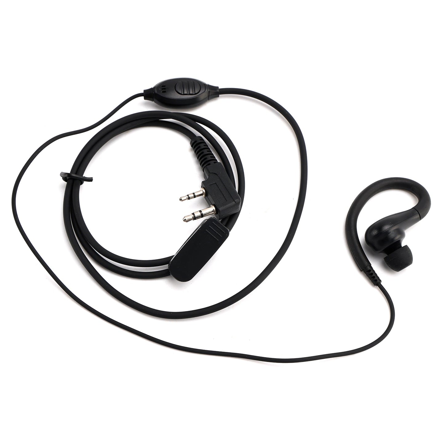 K-030-626 Earhook Headset For TK-208 TK-220 TH-D7 TH-F6 RPU416A KG-UVD1 TG-K4AT