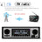 Vintage Classic Bluetooth Car Stereo FM Radio MP3 Player Receiver USB/SD/AUX