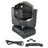 3-in-1 LED Moving Head DJ Light with RGBW Wash, Laser & Strobe Effects, DMX Controlled Party Stage Lighting