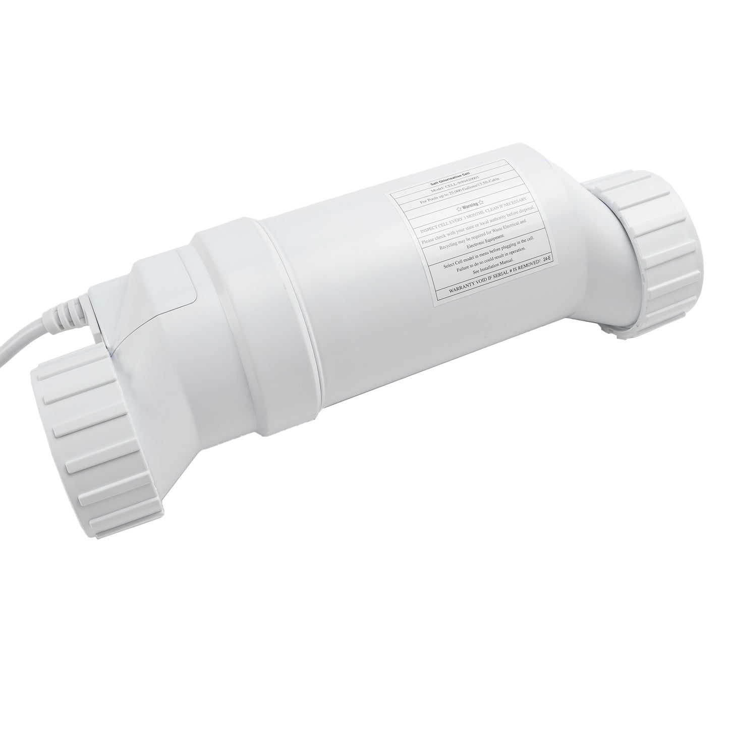 W3T-Cell-9 Replacement Salt Chlorination Cell, 25,000 Gallon TurboCell for Hayward AquaRite & ProLogic Systems