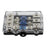 3-Way Mini ANL Power Distribution Block with 60A Fuses for Car Audio, Accepts 2/4GA In, 4/8GA Out