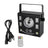 4-in-1 DJ Party Light with Strobe, UV Blacklight, Magic Ball & Laser, DMX & Sound Activated with Remote