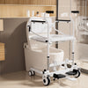 e???Patient Transfer Lift Wheelchair a?? 250 lb Capacity, Removable Split Design