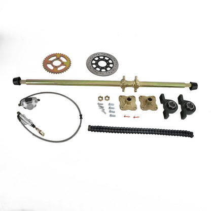 Various ATV Quad Go Kart Rear Live Axle Kit Sprocket Brake Wheel