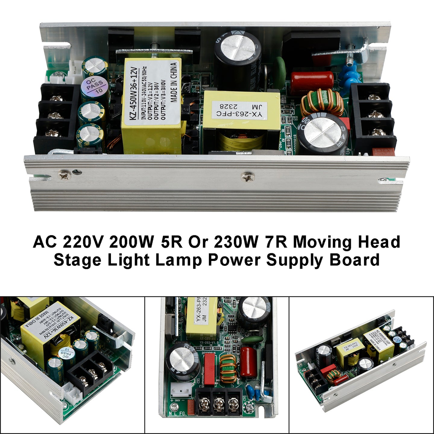 AC 220V 200W 5R Or 230W 7R Moving Head Stage Light Lamp Power Supply Board