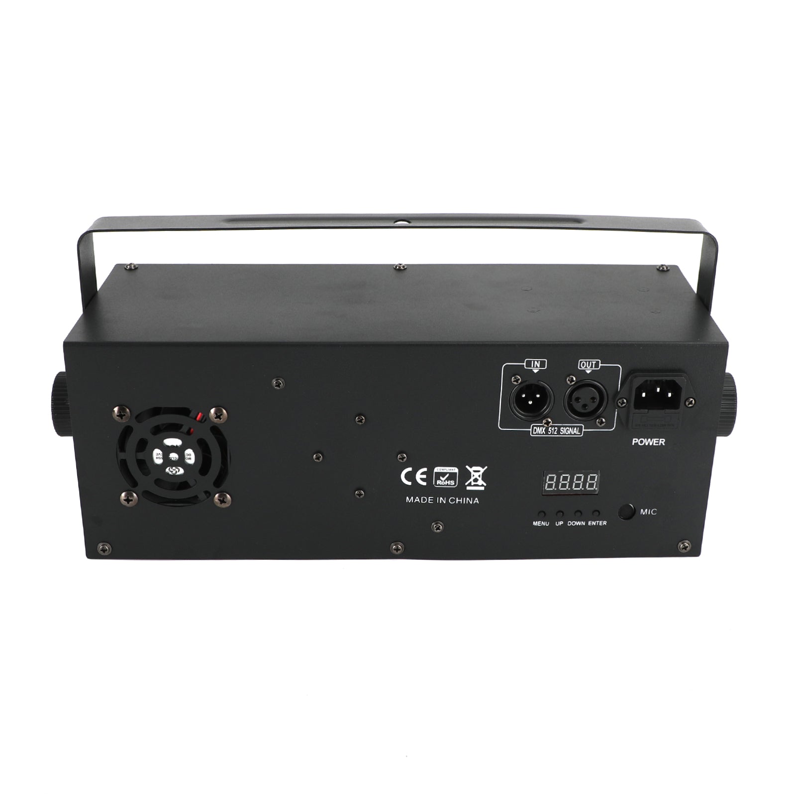 4-in-1 80W RGBW LED Stage Light with Pattern Strobe DMX DJ Disco Party Lighting + Remote