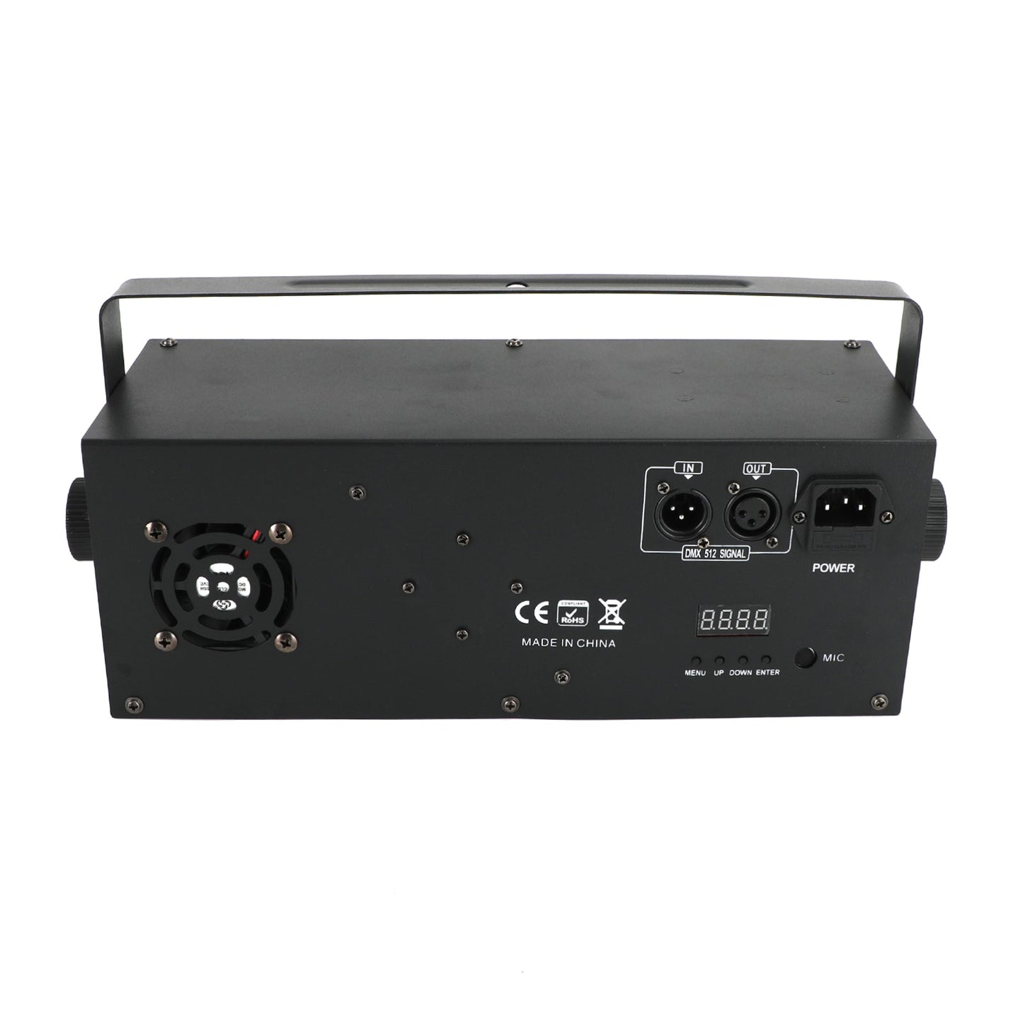 4-in-1 80W RGBW LED Stage Light with Pattern Strobe DMX DJ Disco Party Lighting + Remote