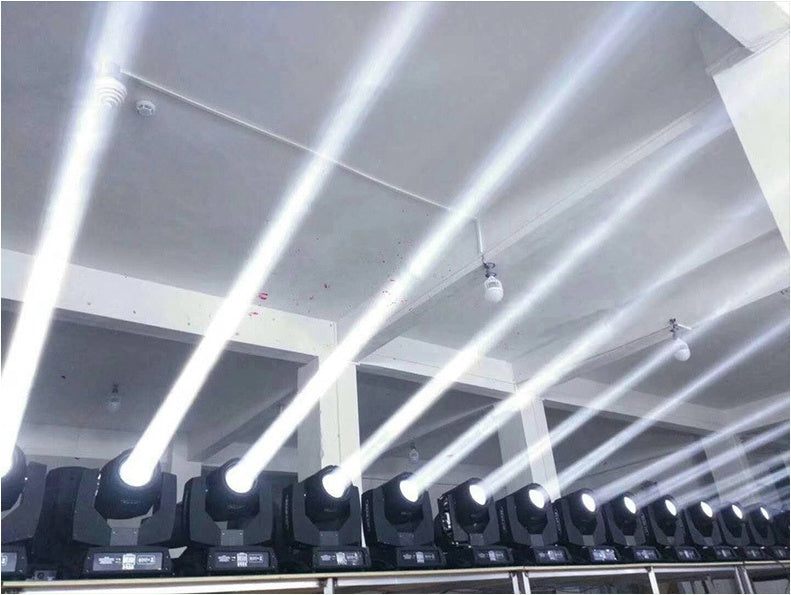 230W 7R Zoom Moving Head Beam Light – Sharpy with 8-Prism Strobe, DMX 16CH for Party & Stage