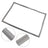 241872513 Refrigerator Door Gasket Fors Fri-gidaire Kenmore 242193213 5304439521