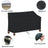 Black Waterproof Heavy Duty Garden Couch Outdoor 2/3/4 Seater Bench Seat Cover, 4Seats 190x66x89cm