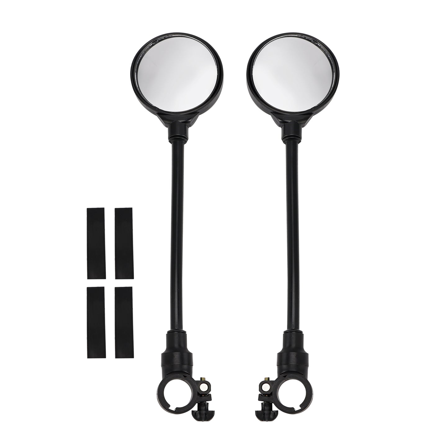 Rotatable Adjustable Wide Angle Rear View Bike Handlebar Mirror 2 Pack