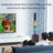 2.1 Channel Bluetooth Speaker System for Home Theater, Detachable Sound Tower with 4" Subwoofer, RGB Lights & Remote for TV, Gaming, Karaoke