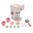 Simulation Pink Coffee Machine Play Kitchen Dishes Set Pretend Toy Kid Gift