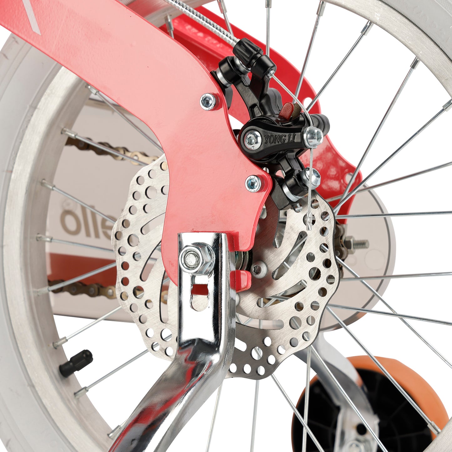 16 inches double disc brakes kid's bike children bicycle with LED headlight (Copy)