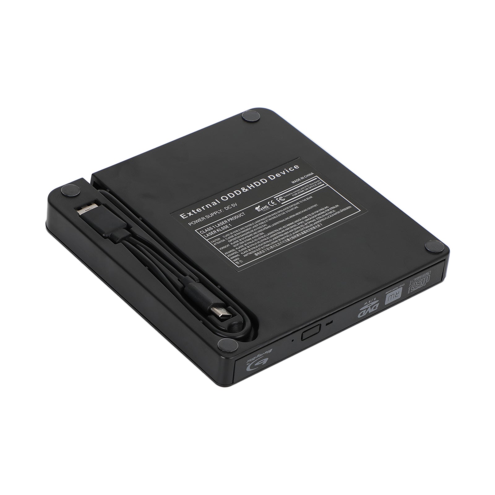USB 3.0 External DVD  Drive BD Player Read/Write 2 IN 1 Portable Burner