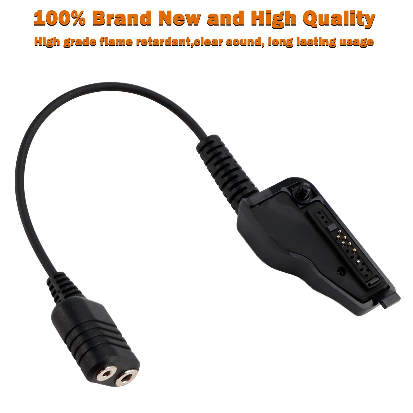K Interface Headset Port Converter Cable for TK290 TK3180 TK380 TK480 TK481 TK490