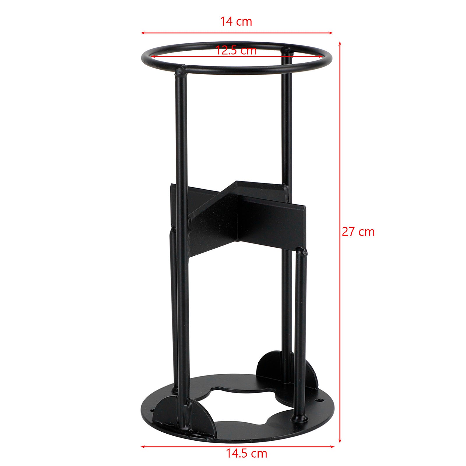 4-Way Kindling Cracker & Firewood Splitter, Heavy-Duty Cast Iron Cross Blade Log Splitter for Wood Stove & Fire Pit