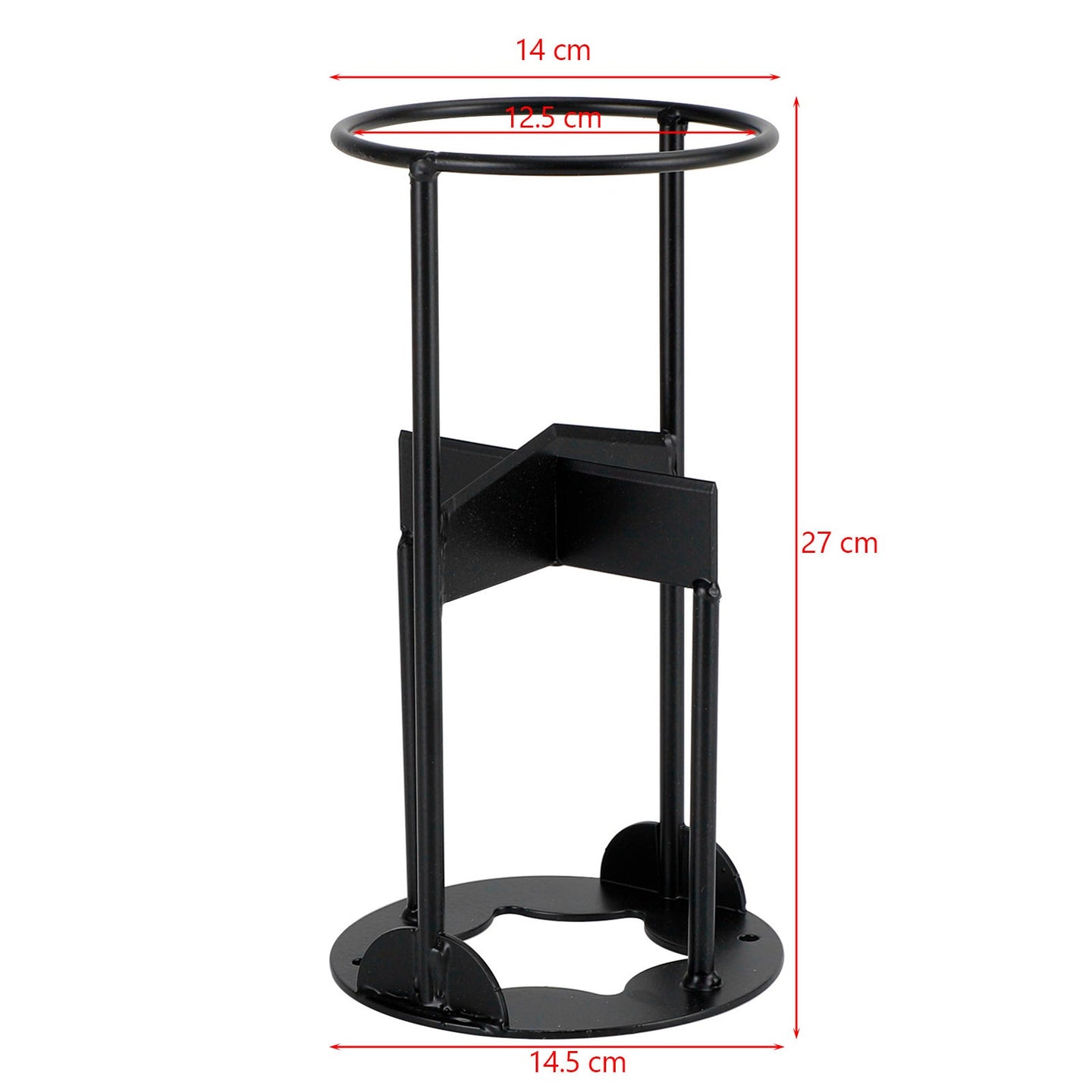 4-Way Kindling Cracker & Firewood Splitter, Heavy-Duty Cast Iron Cross Blade Log Splitter for Wood Stove & Fire Pit