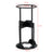 4-Way Kindling Cracker & Firewood Splitter, Heavy-Duty Cast Iron Cross Blade Log Splitter for Wood Stove & Fire Pit