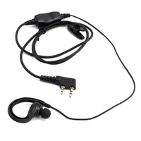 K-029 Two-Color 636 Earhook Headset For TK-240 THF7 TK-3178 KG669 TG-2AT LT-3288