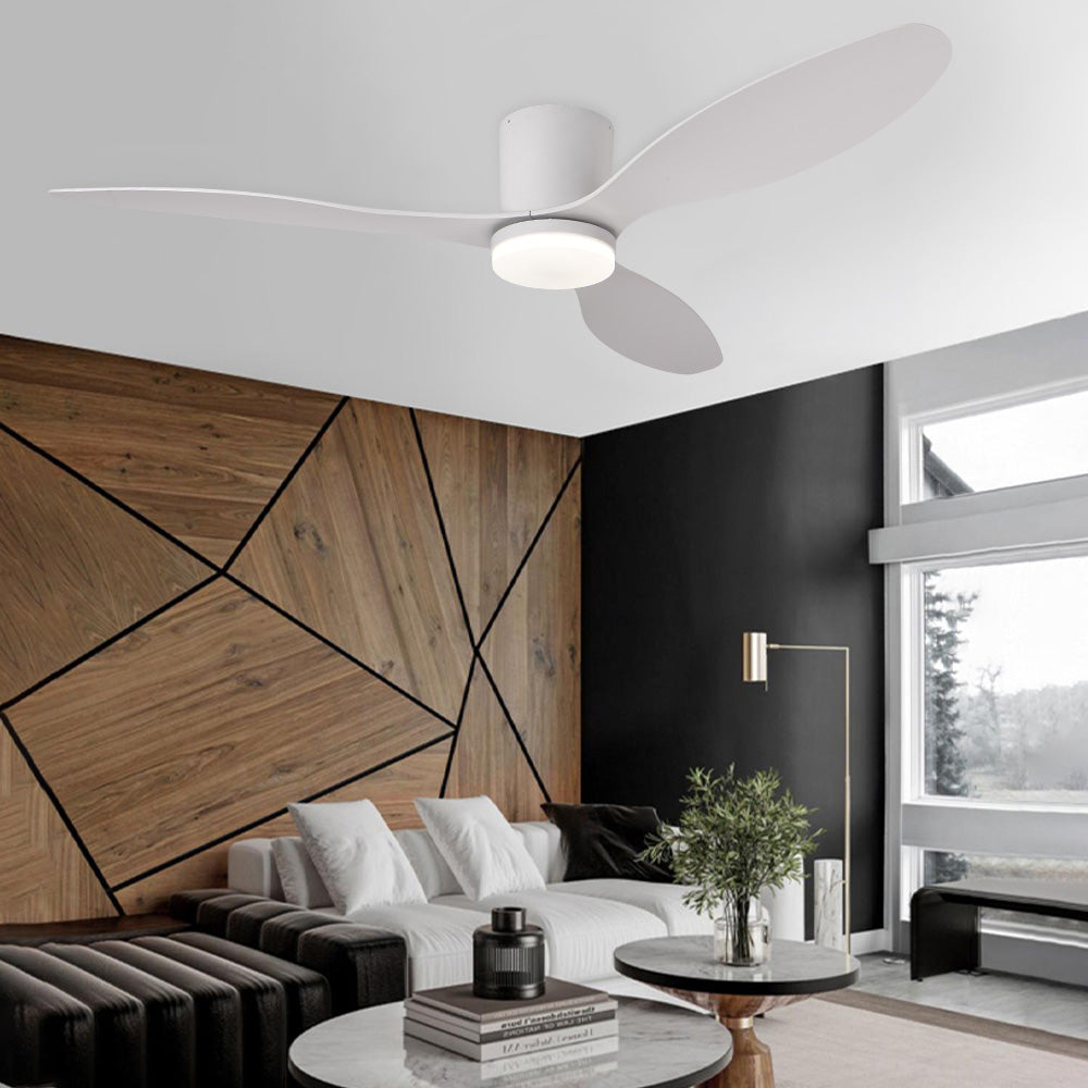 52inch 3 Blade Hugger Indoor Ceiling Fan with Remote Control
