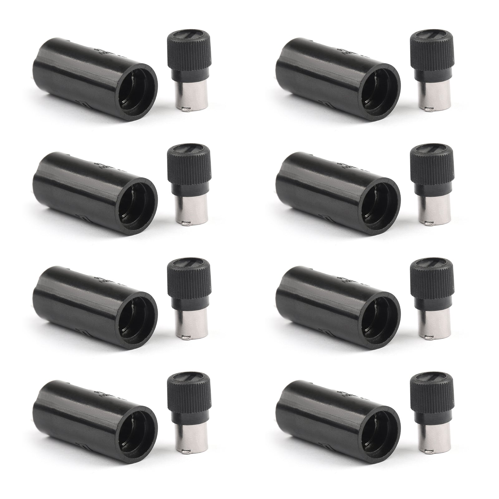 8PCS SCI R3-24 Vertical PCB Fuse Holder For 5x20mm Glass Fuses 10A 250V