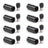 8PCS SCI R3-24 Vertical PCB Fuse Holder For 5x20mm Glass Fuses 10A 250V