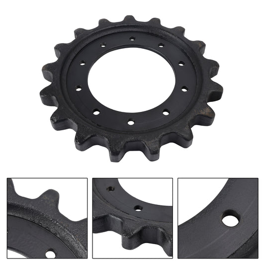 Drive Sprocket for John Deere 319E, 323E, 325G, 329E & 333G, Replaces T370852, T254141 (10 Hole, 17 Teeth)