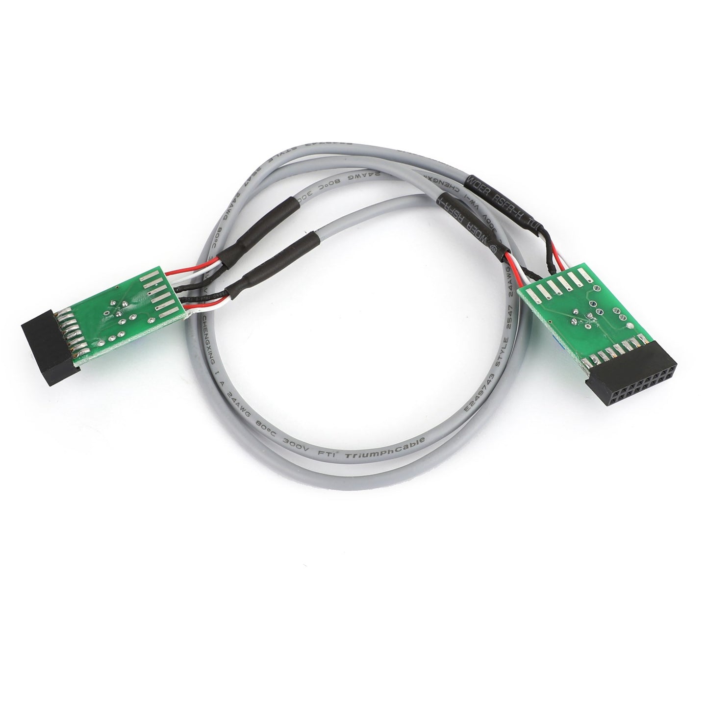 1x Double Repeater Control Cable TX/RX-2 For GM300 Radio Relay Station
