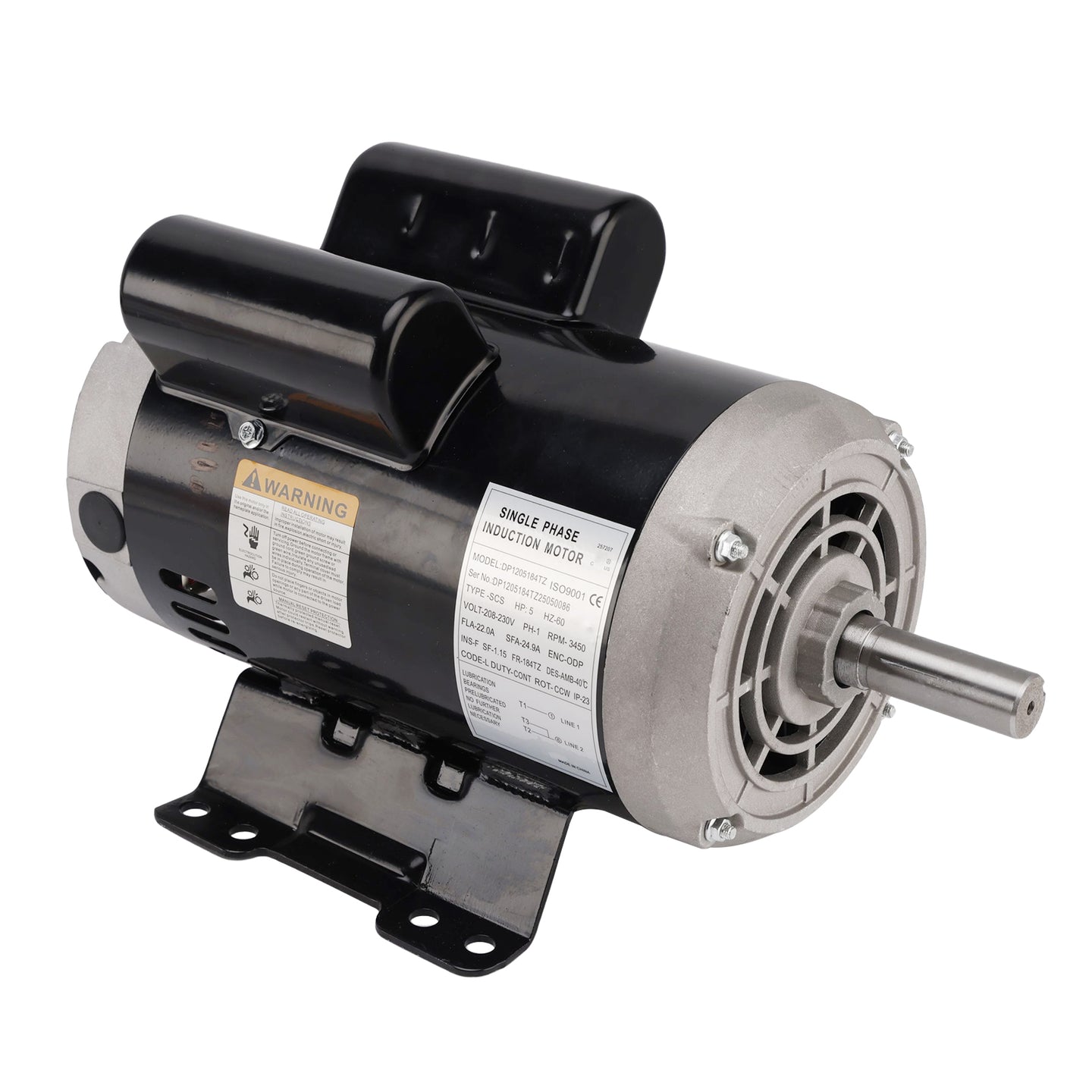 23378805 Replacement For Ingersoll Rand 5 HP Air Compressor Motor 3450 RPM